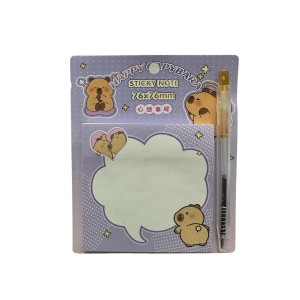 BLOQUINHO DE ANOTAÇÕES CAPIVARA