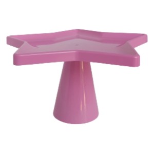 PORTA DOCE ESTRELA ROSA CLARO