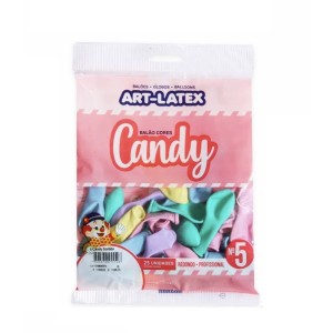BALÃO 5 CANDY SORTIDO