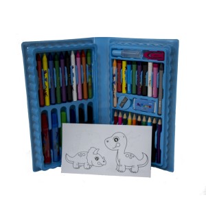 ESTOJO COM 48 PEÇAS AZUL