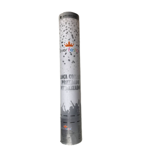 LANÇA CONFETE PRATEADO