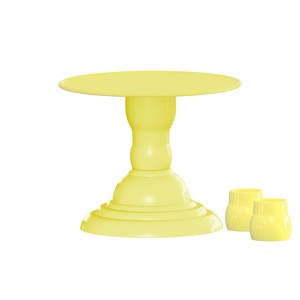BOLEIRA ROYALE 22CM AMARELA CANDY