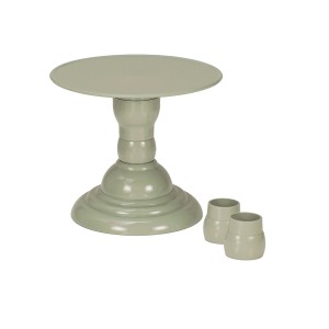 BOLEIRA ROYALE 22CM VERDE EUCALIPTO