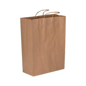 SACOLA KRAFT 23,5X17X34