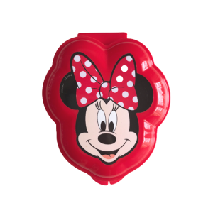 PORTA MIX ROSTO MINNIE VERMELHA
