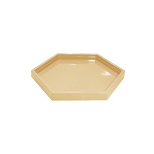 MINI BANDEJA SEXTAVADA 17X17 BEGE