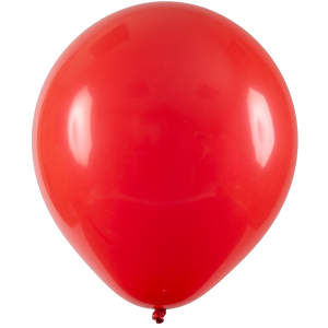 BALÃO 5 VERMELHO LISO