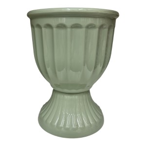 VASO ROMANO VERDE EUCALIPTO