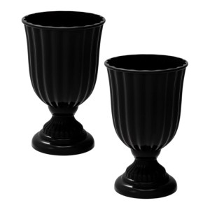 KIT 2 VASO DUBAI PRETO