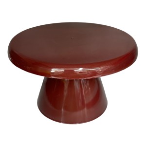 BOLEIRA COGUMELO VERMELHO CEREJA