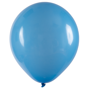 BALÃO 9 AZUL CELESTE  LISO