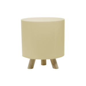 CACHEPOT RETRÔ 15 CM AMARELO CANDY