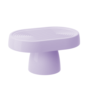 BOLEIRA OBLONGA LILÁS