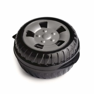 POTE PLÁSTICO EM FORMATO DE RODA